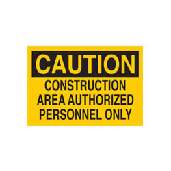 Security and Admittance Signs